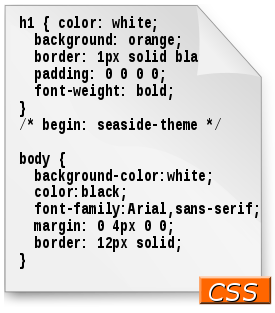 Define CSS and explain the types of stylesheets. (Grade 11)
