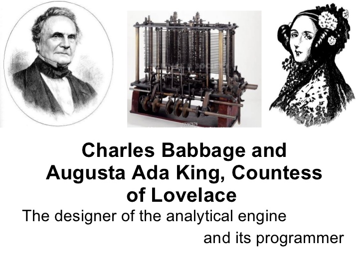 Explain the contributions of Charles Babbage and Lady Augusta Ada for the development of modern computer. | Grade 11